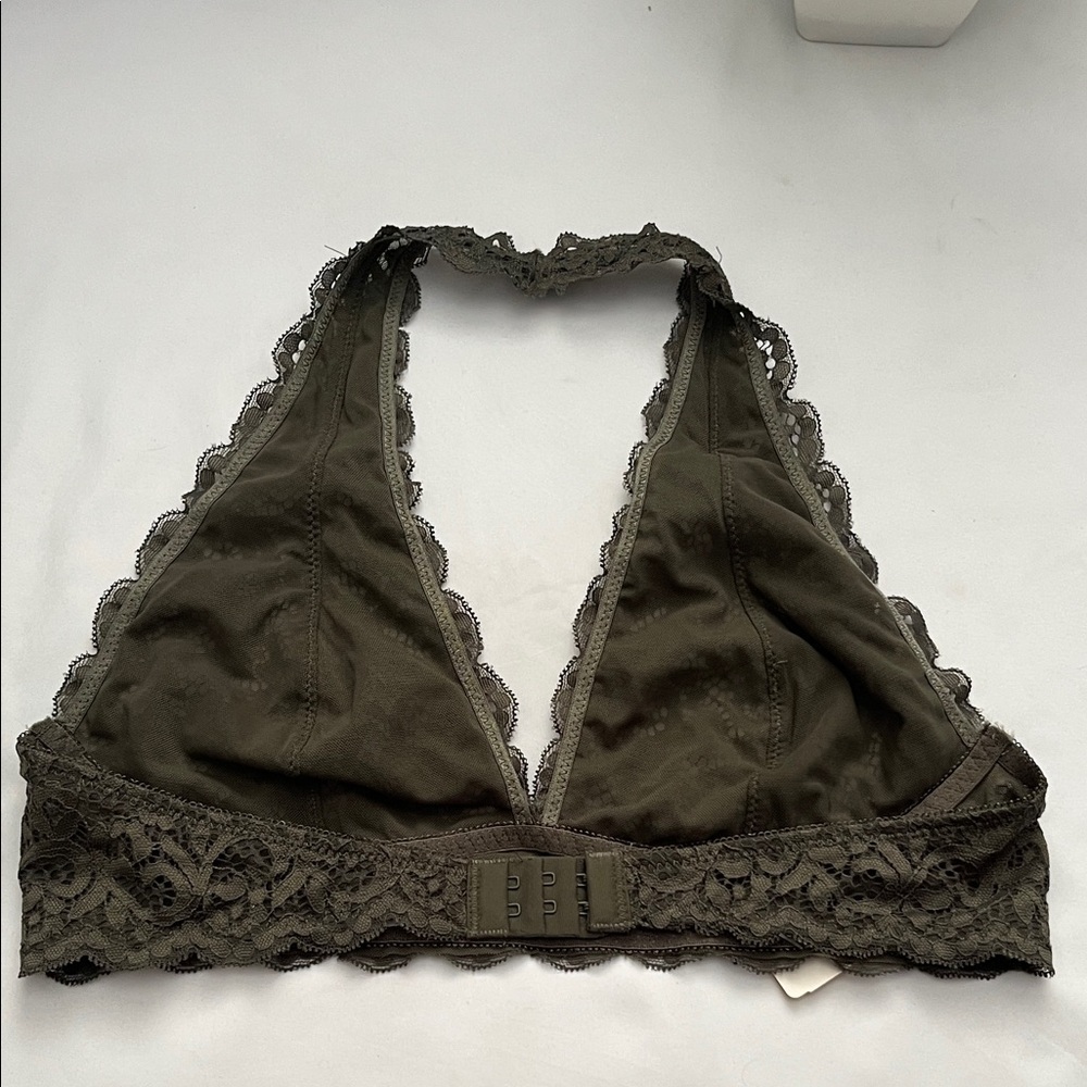 The Olive Lace Bralette - Picture 4 of 10